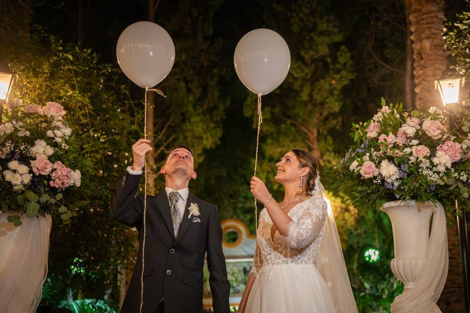 Suelta de globos