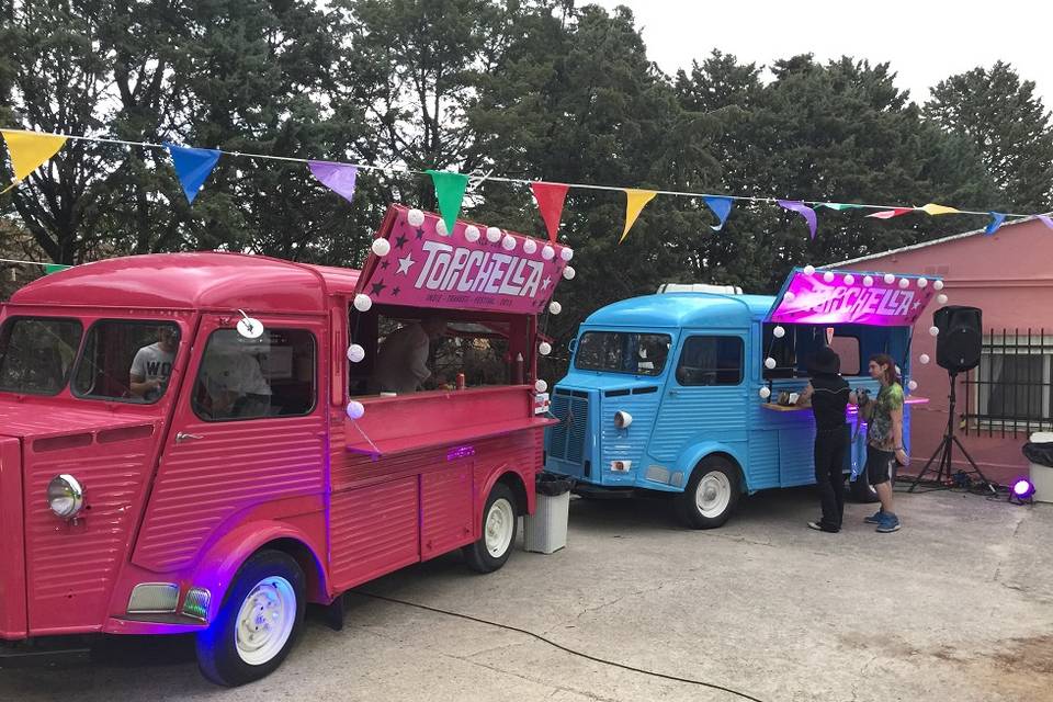 Citroen HY Rosa y Azul