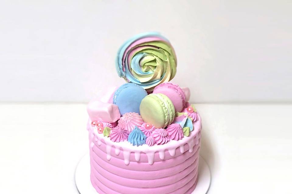 Candy fake cake
