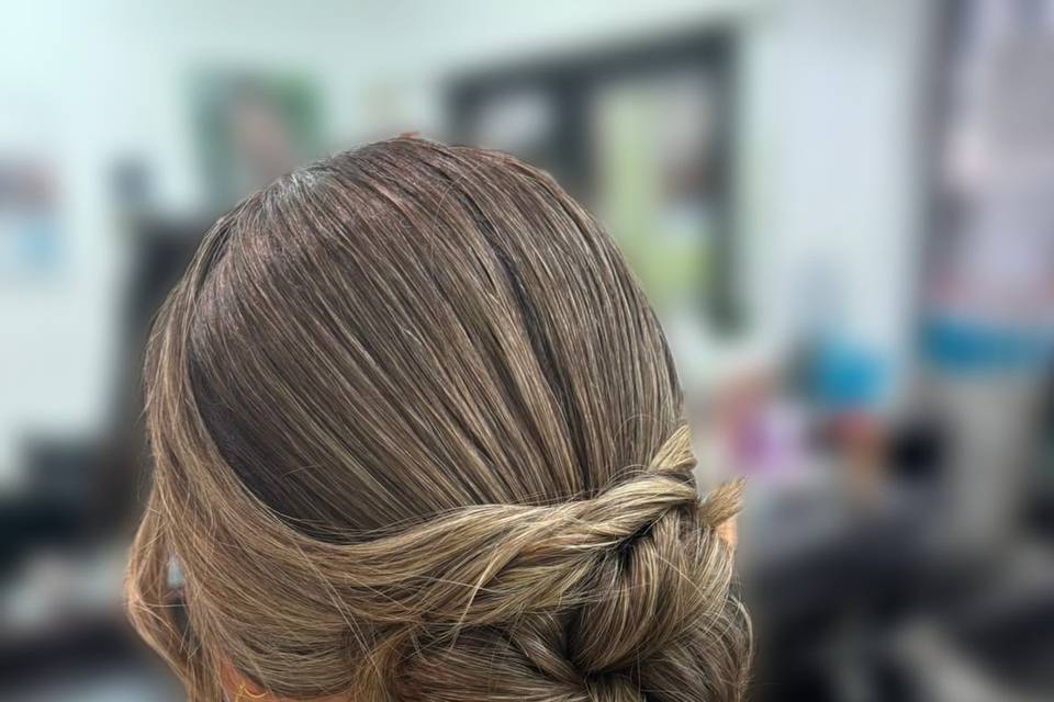 Recogido elegante