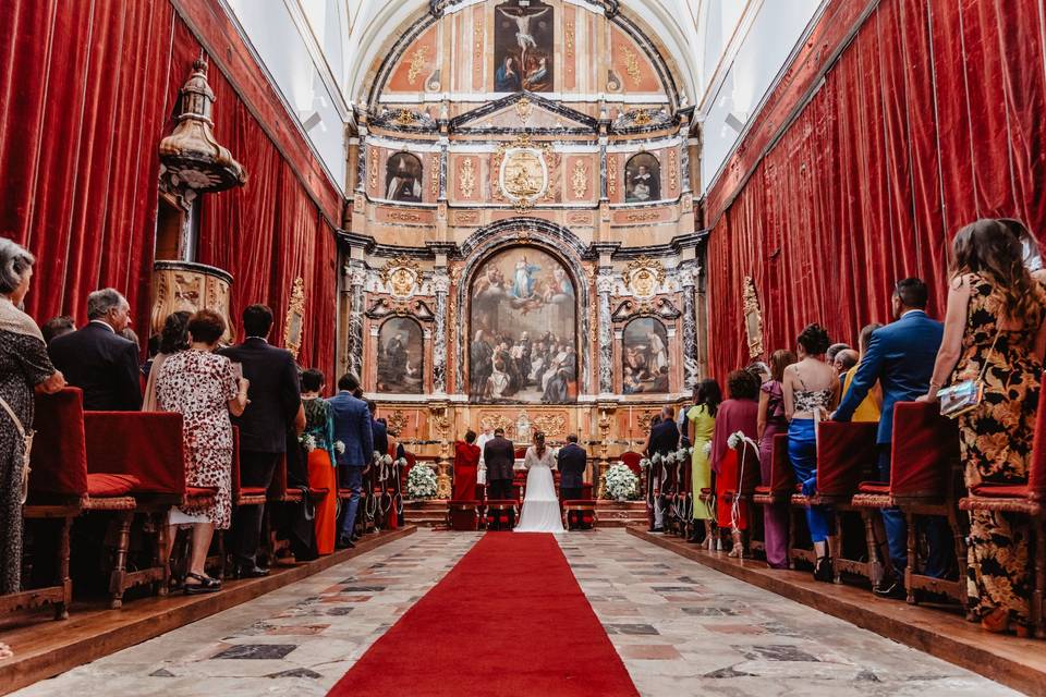 Boda religiosa en capilla USAL