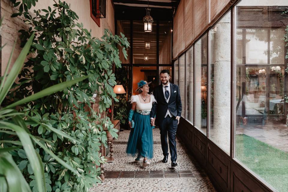 Entrada del novio