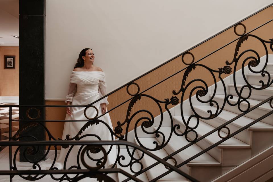 Los preparativos de la novia