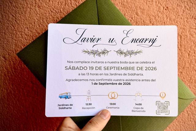 Diseño de invitación.