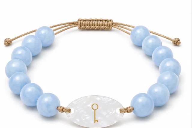 Pulsera nácar con reflexiones