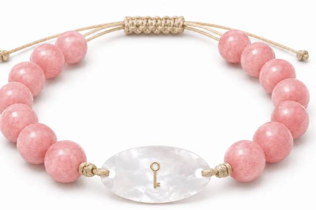 Pulsera nácar con reflexiones