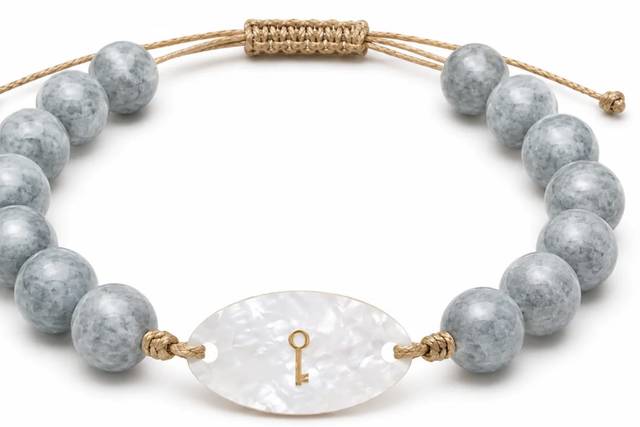 Pulsera nácar con reflexiones