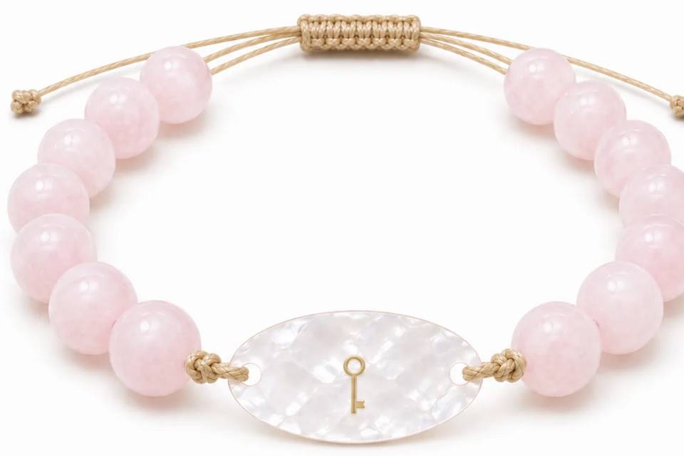 Pulsera nácar con reflexiones
