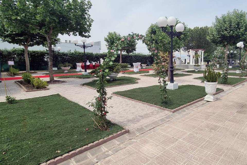 Jardines para cóctel de bienvenida