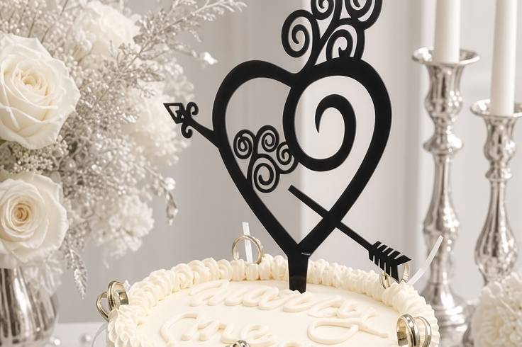 Tarta boda simple