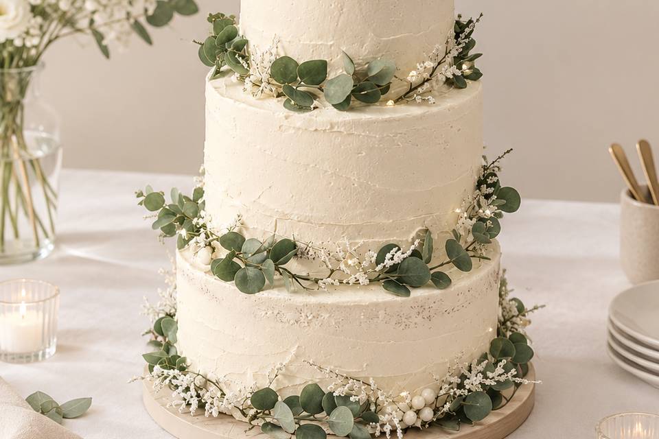 Tarta Boda tres pisos