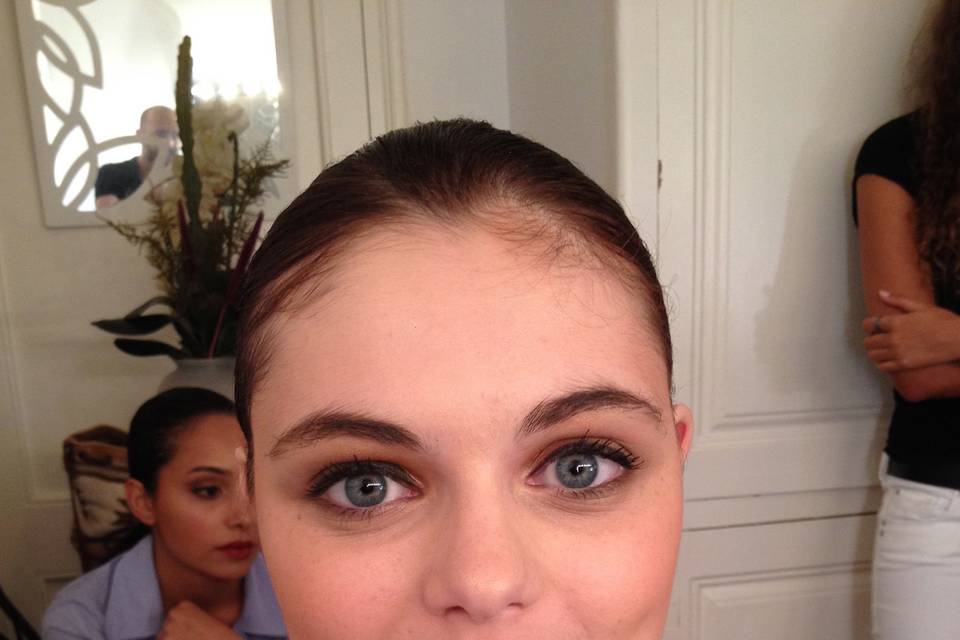 Maquillaje marcado