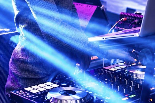 Dj sonido en evento especial