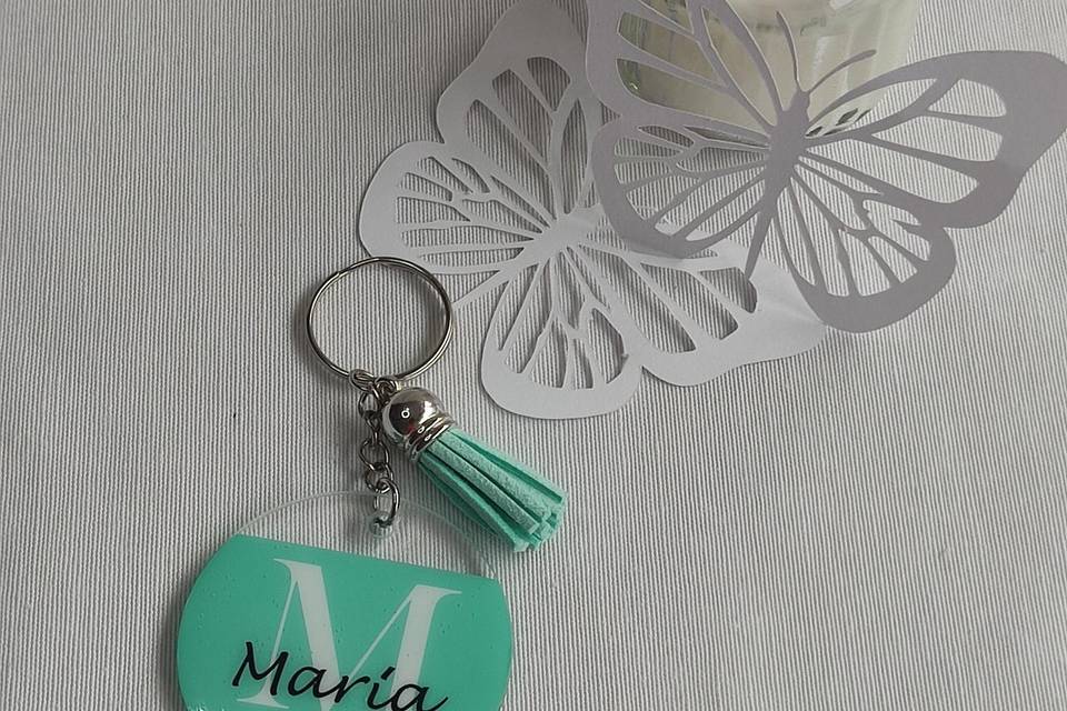 Llavero de resina personalizado