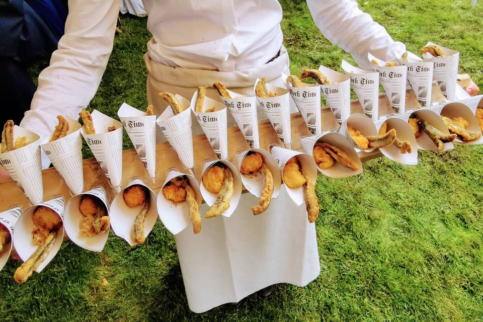 Aperitivos del cóctel