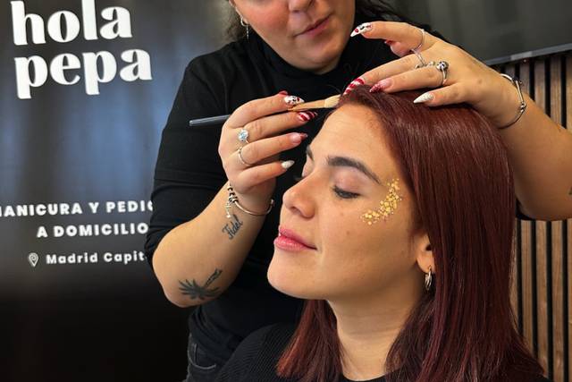 HolaPepa glitter corner