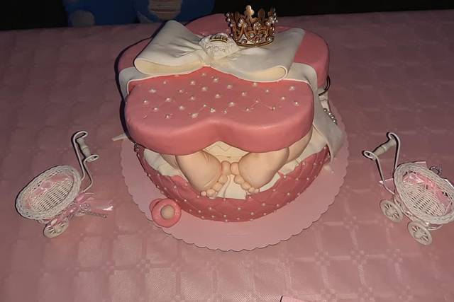 Tarta de bautizo