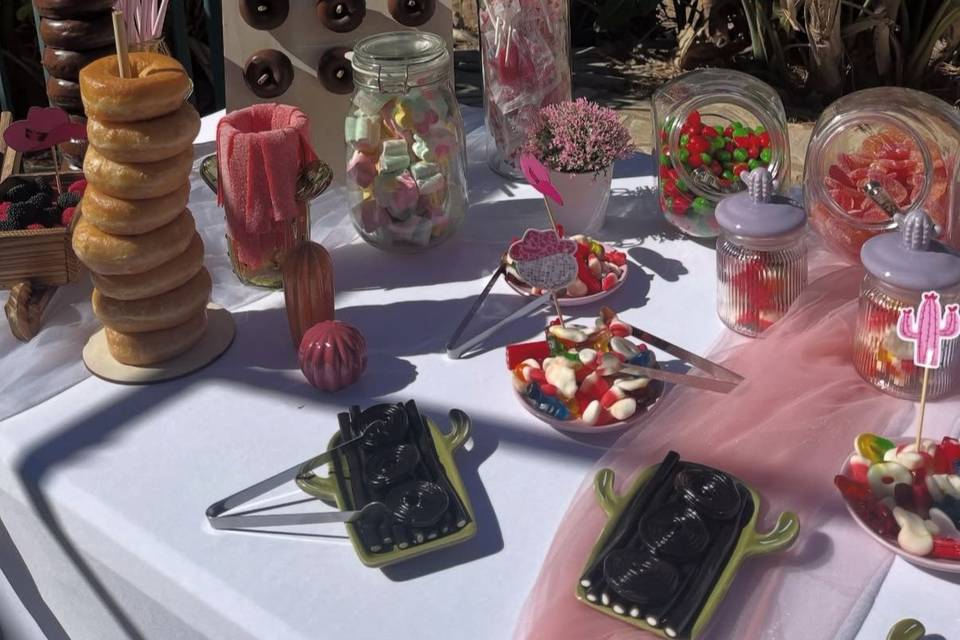 Decoración mesas Bodas