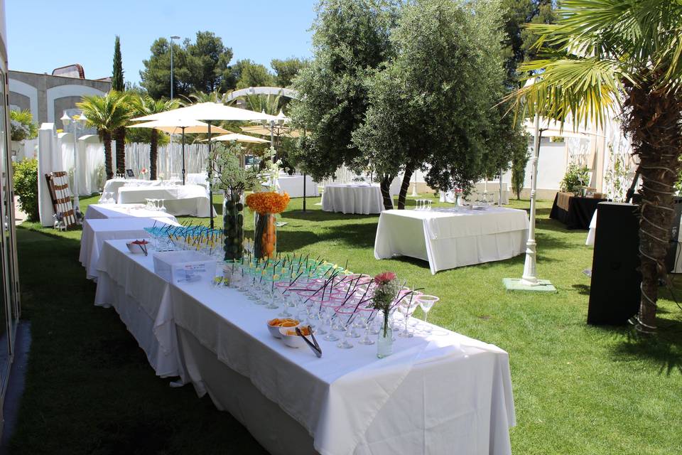 Buffet de coctelería
