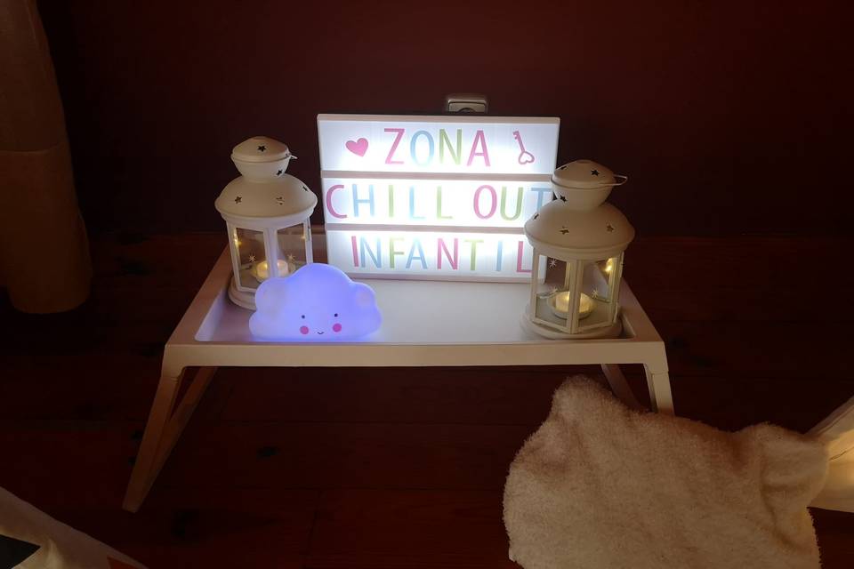 Detalle chill out infantil