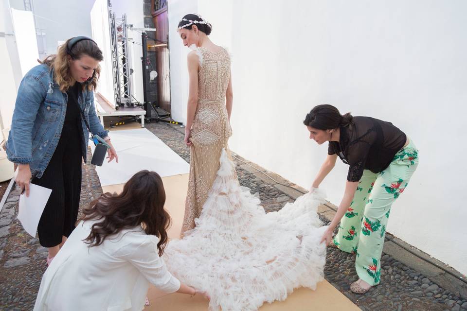 Fashion Show - Backstage