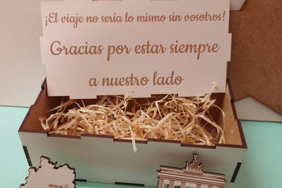 Caja sorpresa + llave