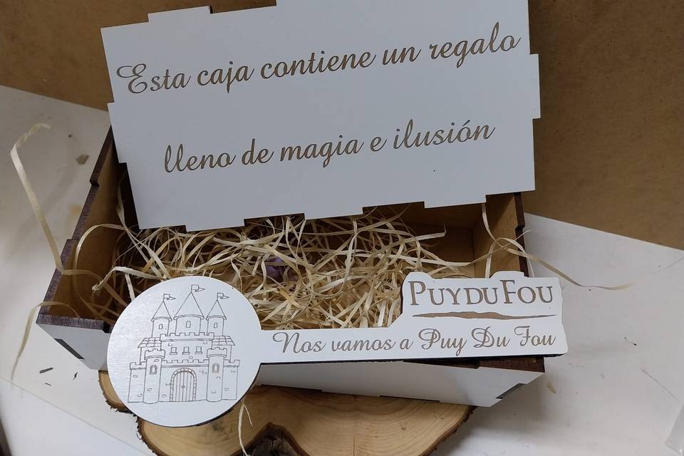 Caja sorpresa+ llave