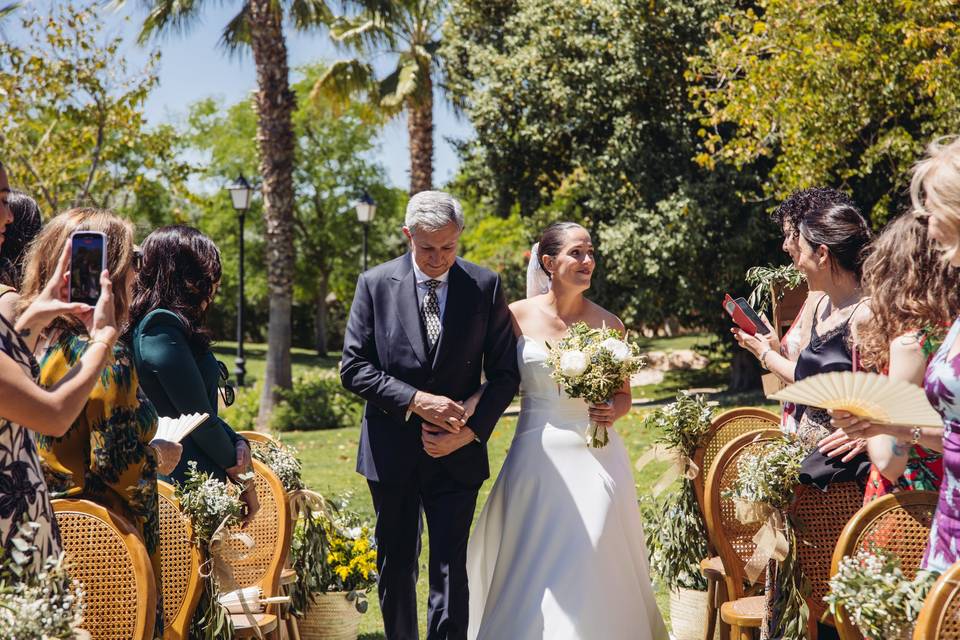 LLEGADA DE LA NOVIA
