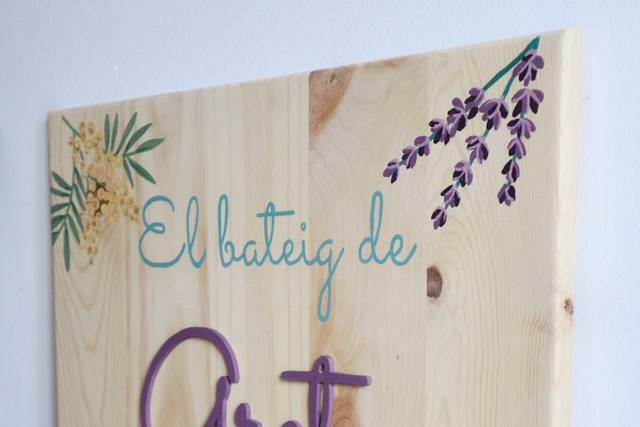 Cartel bienvenida boda