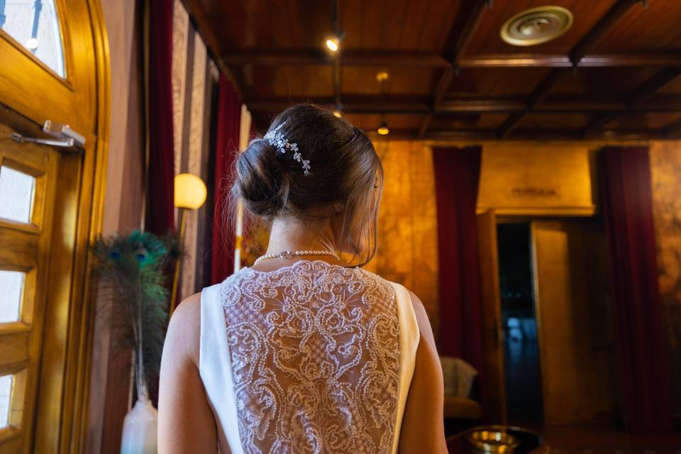 Detalles del vestido