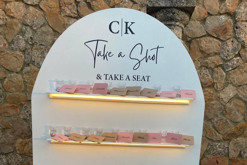 Seating plan