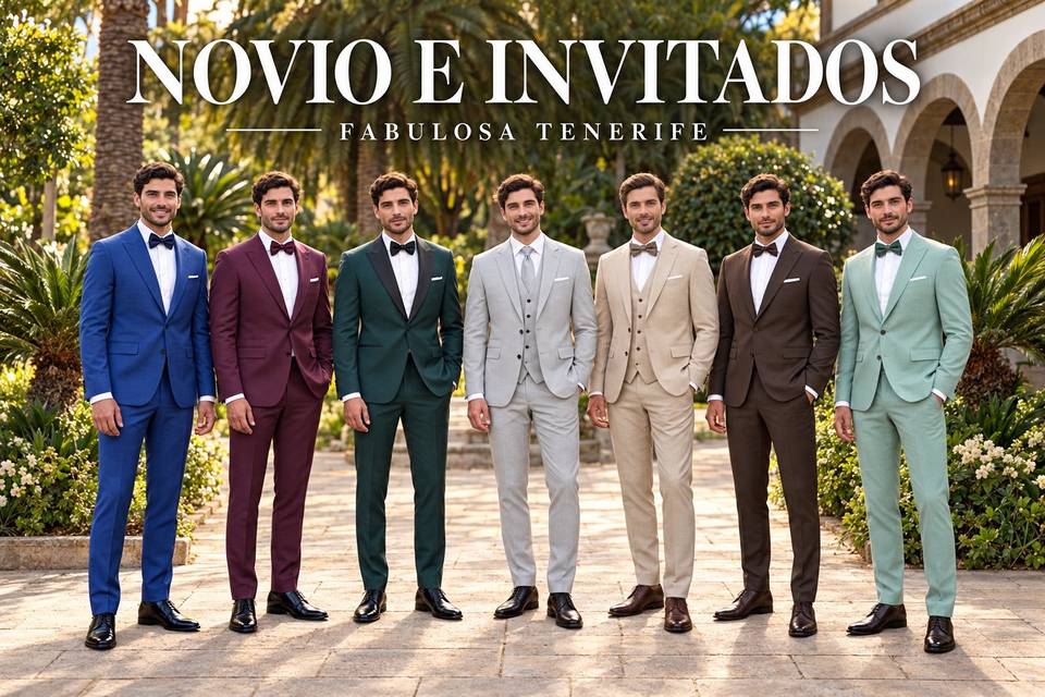 TRAJES INVITADOS Y NOVIOS