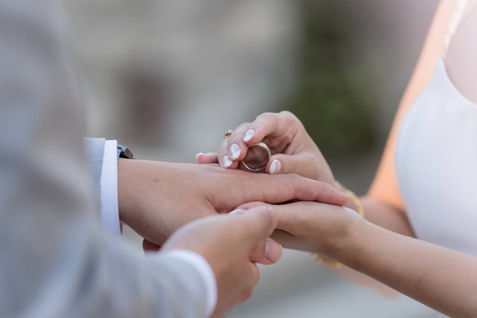 El intercambio de anillos