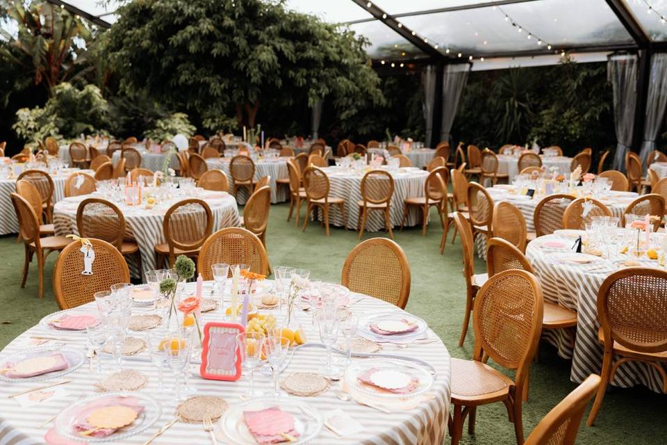 Banquete al aire libre