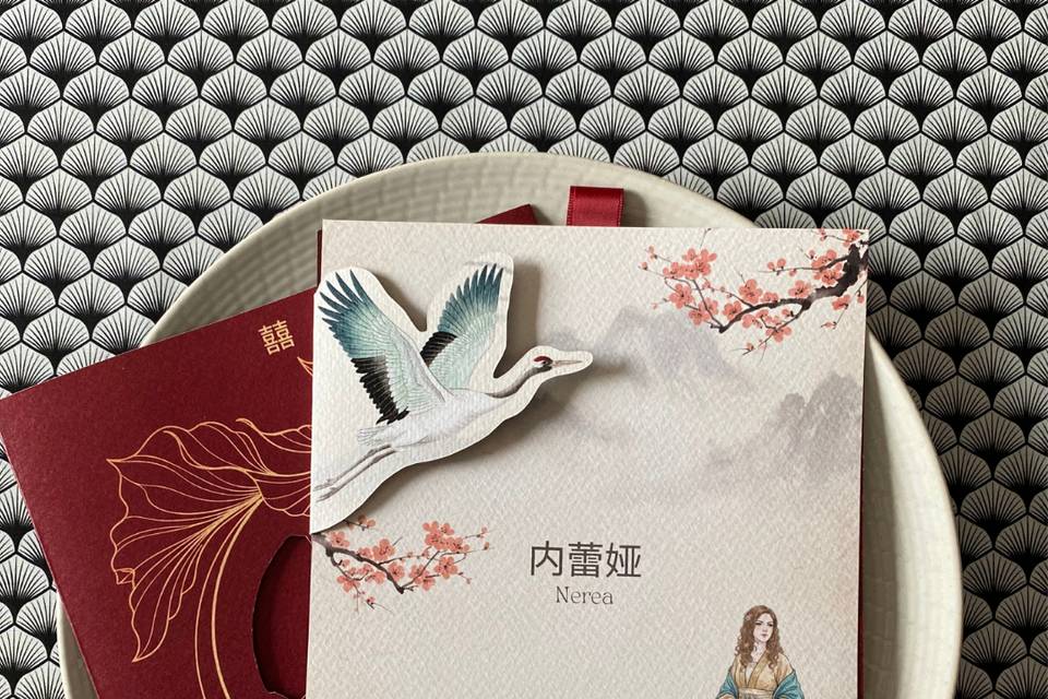 Minuta oriental abierta