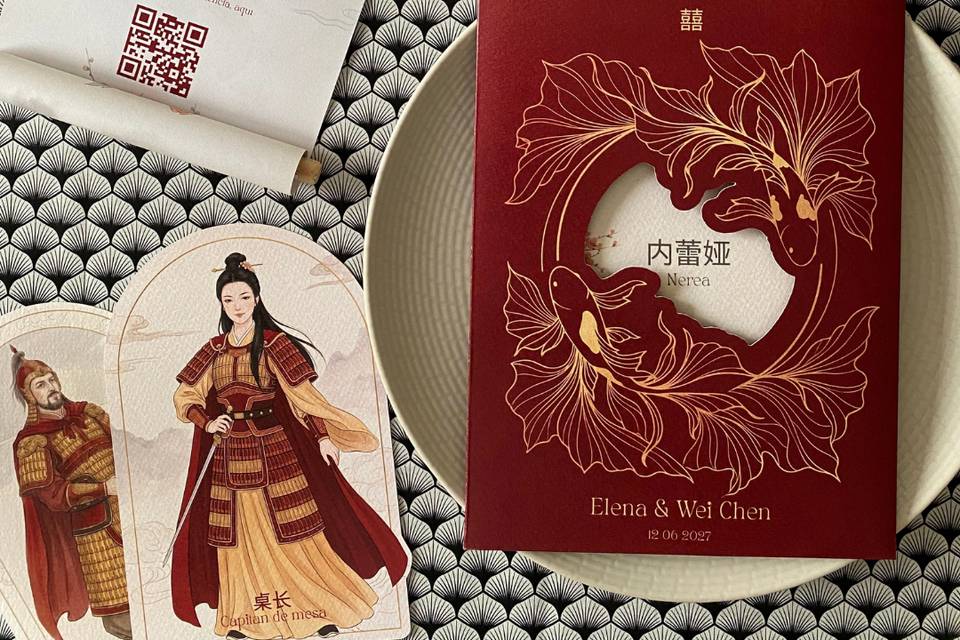 Papelería oriental completa