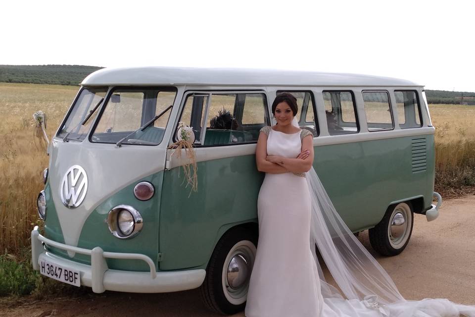 ¡Dos Volkswagen T1 en tu boda!