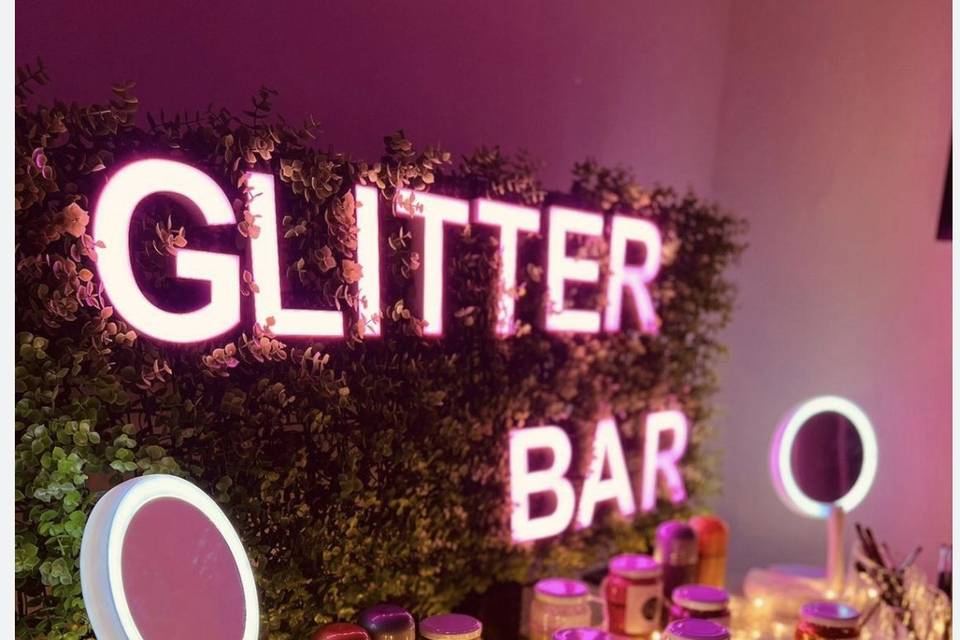 Pasión por nuestros glitter bar