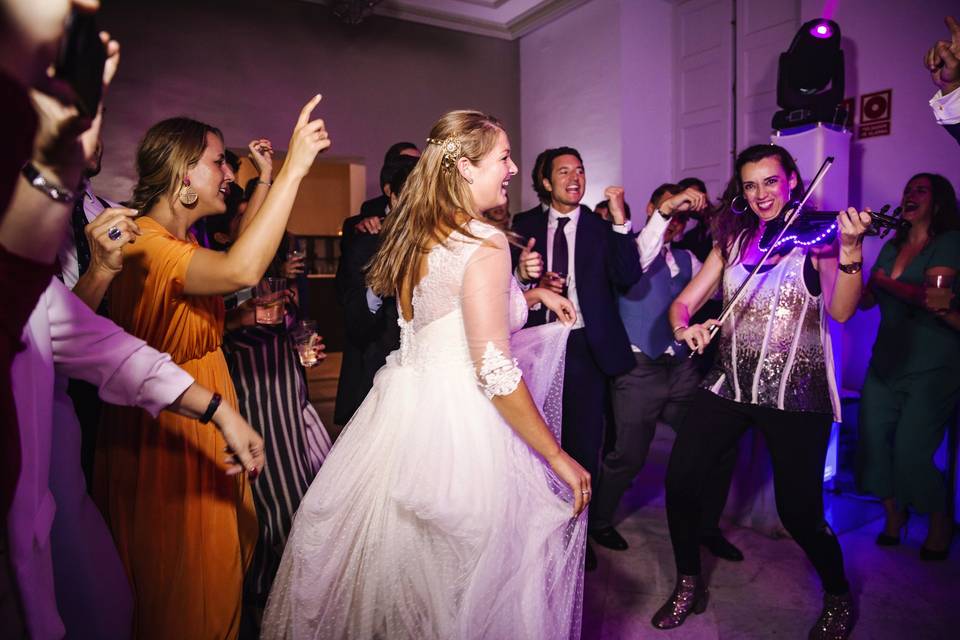 Violinista para boda en Málaga