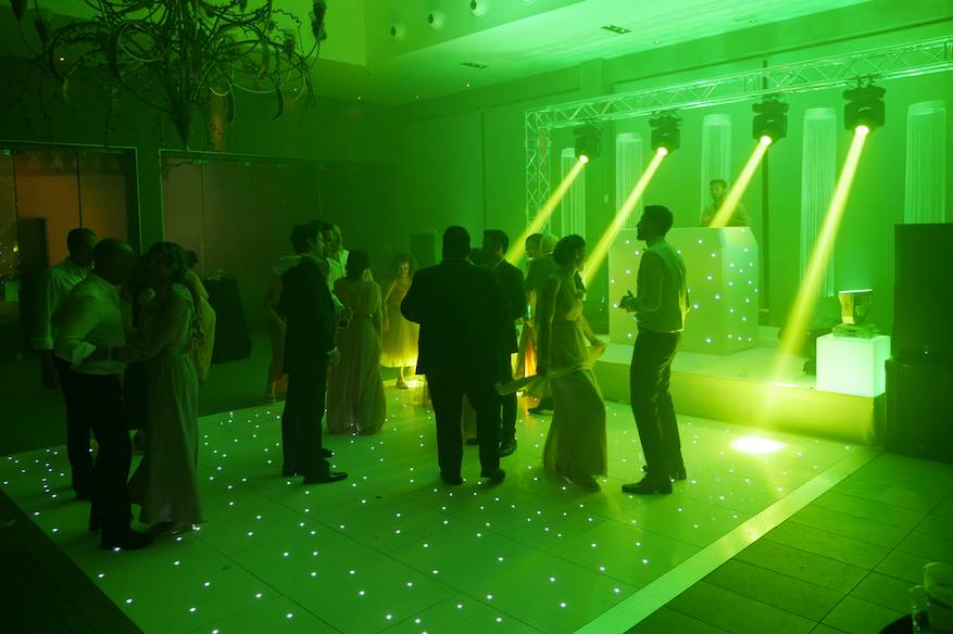 Decoración led de Marbella Events