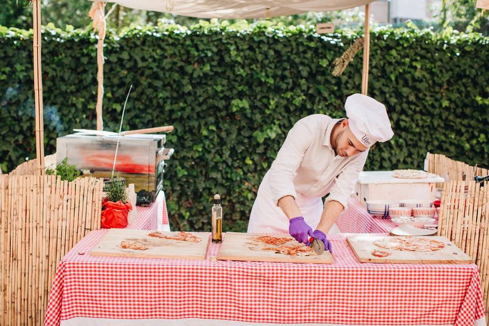 Pizzería para eventos