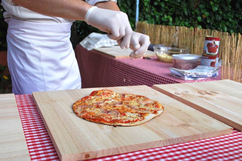 Pizzería para eventos