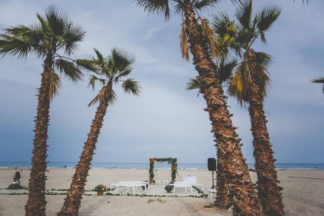 Ceremonia en la playa