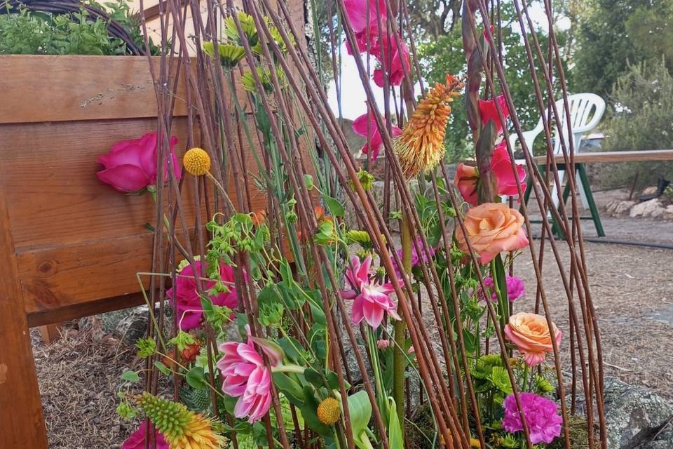 Cestos flores