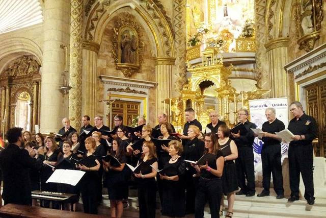 En la iglesia
