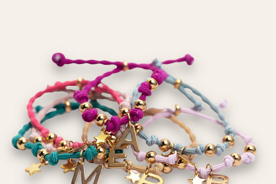 Pulseras de inicial