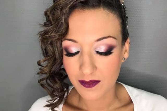 Peinado y maquillaje de novia