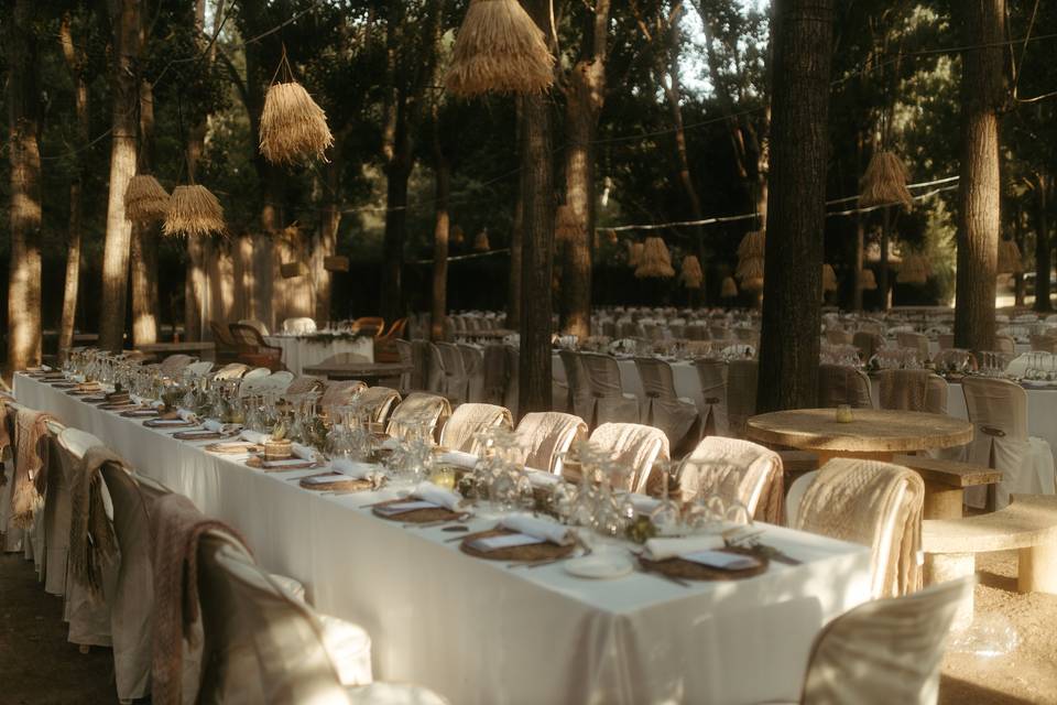 Decoración de boda de Paula y Sergio