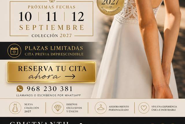 TRUNK SHOW ALMA NOVIA 2027