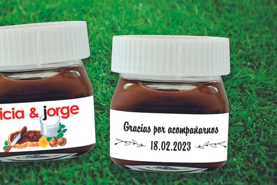 Mini tarro de Nutella